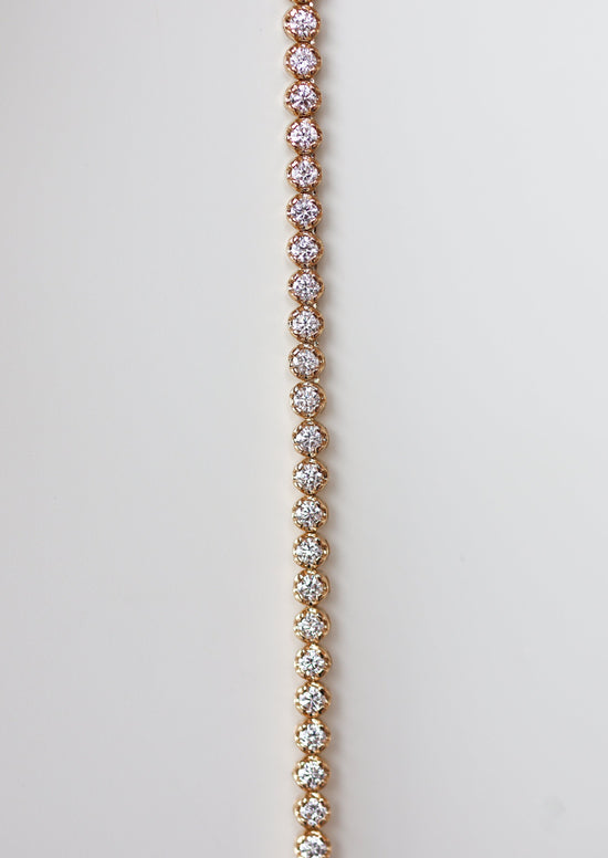 Natasha Tennis Diamond Necklace
