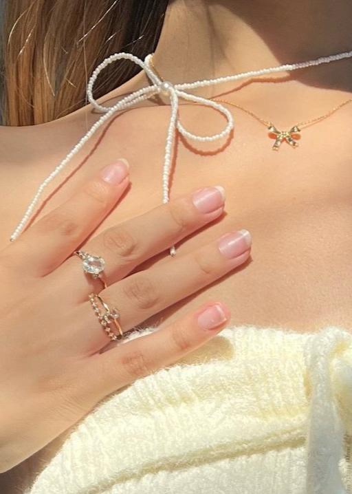 Classic Diamond Initial Ring - SIA Jewelry
