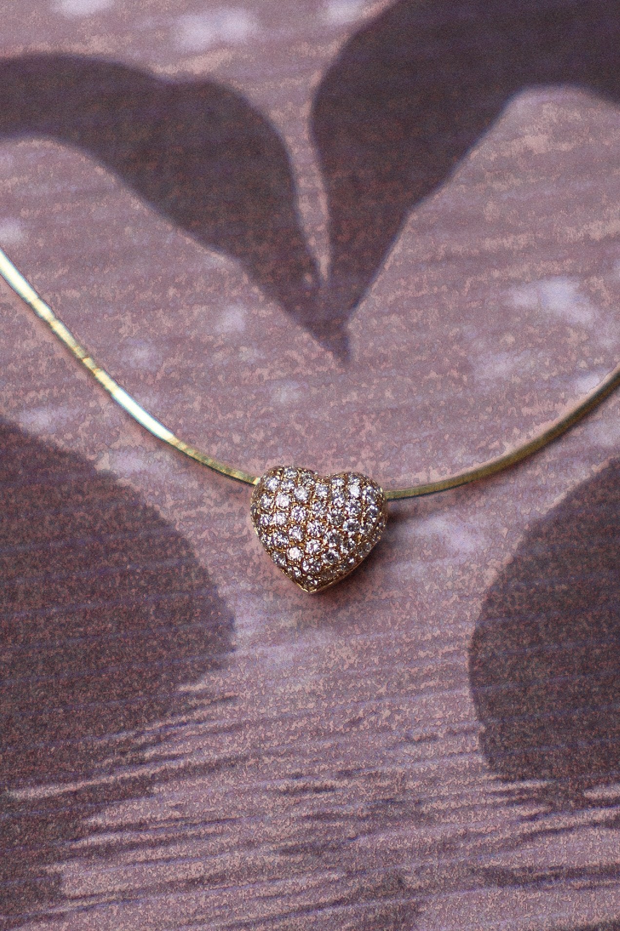 Heart Diamond Bubble Pendent - SIA Jewelry