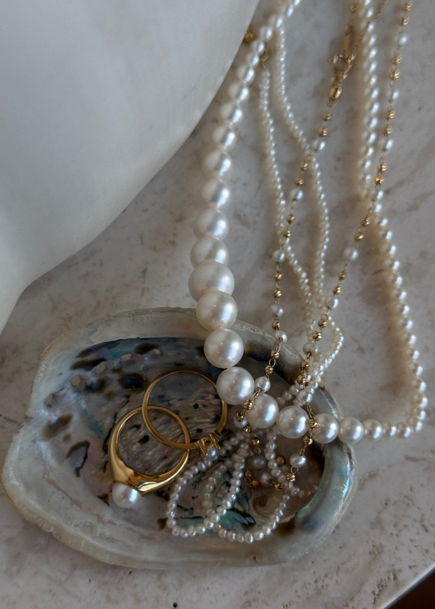 Lustrie Pearl Necklace - SIA Jewelry
