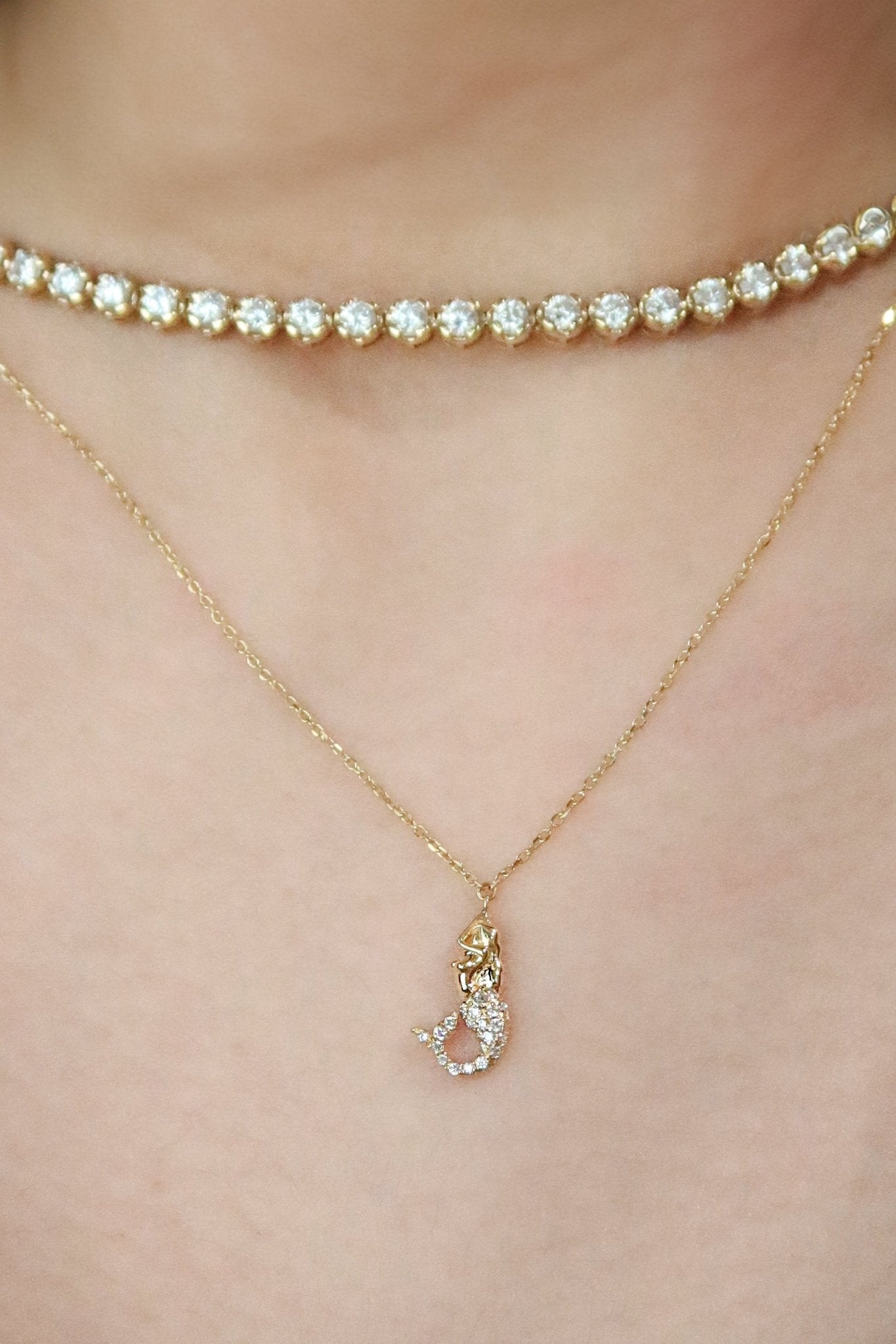Mermaid Diamond Necklace - SIA Jewelry