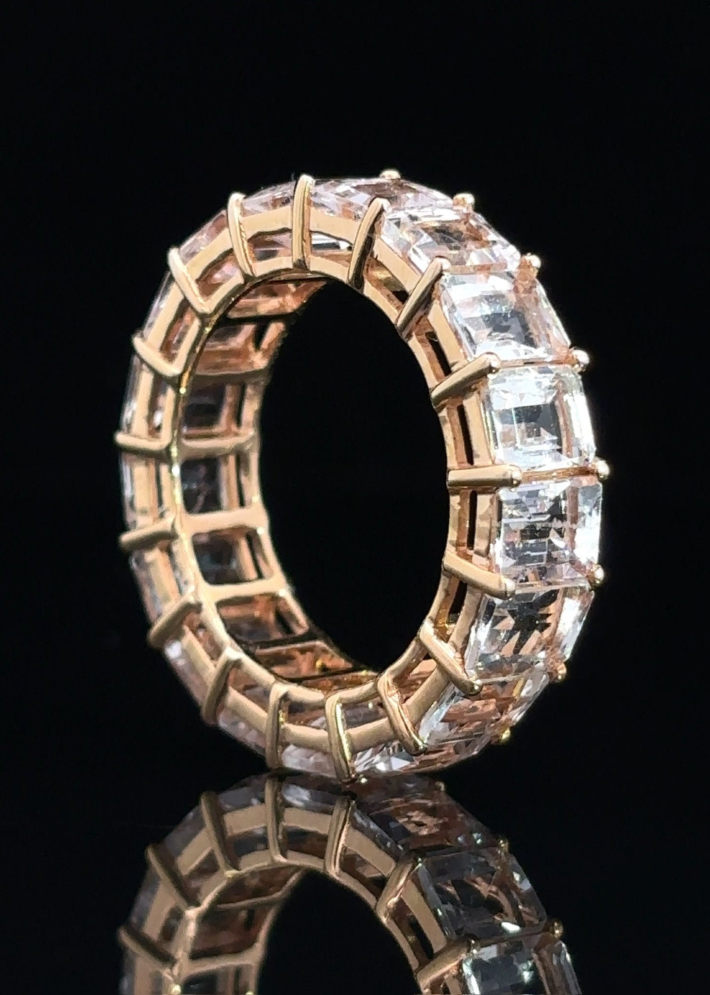 One&Only Morganite Eternity Ring - SIA Jewelry