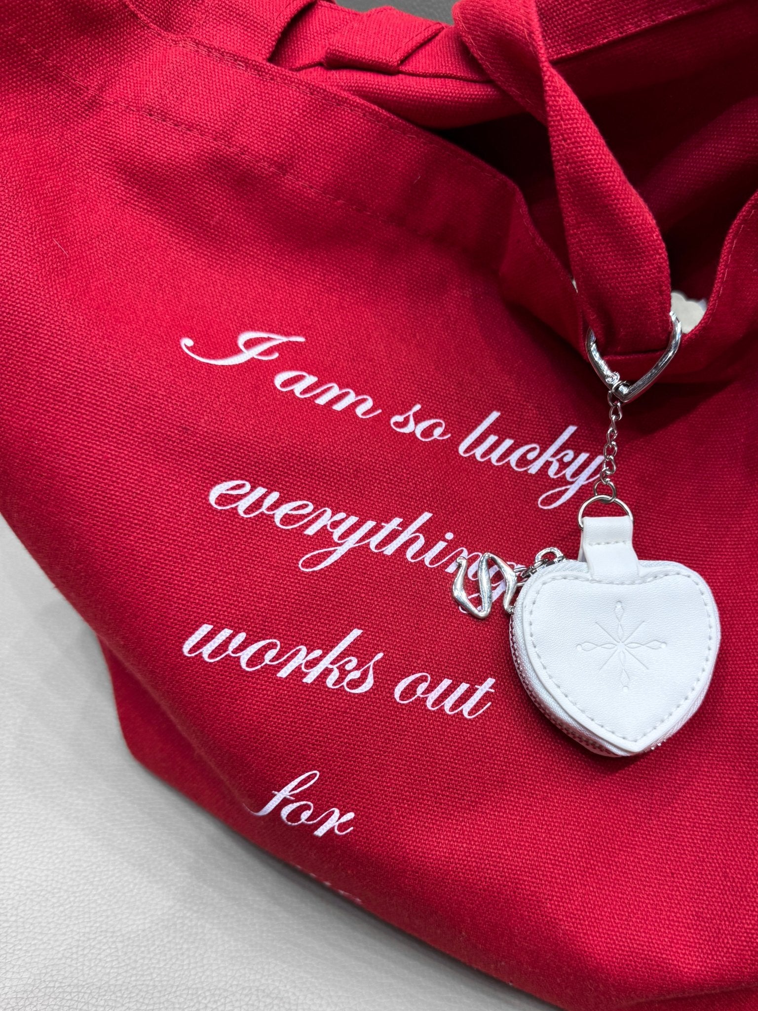 SIA Heart Bag Charm - SIA Jewelry