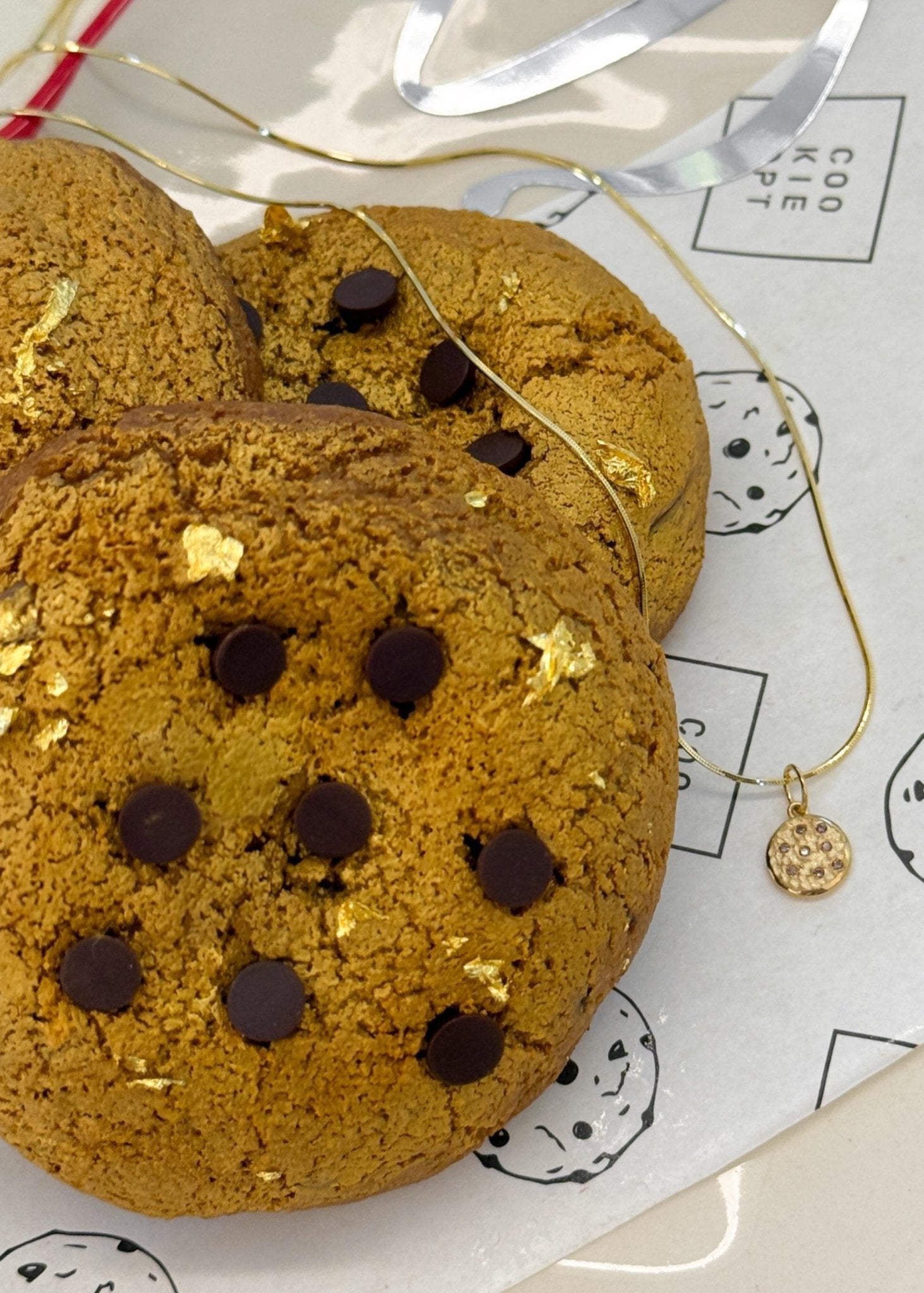 SIA x Cookie Department Diamond Cookie Pendant - SIA Jewelry