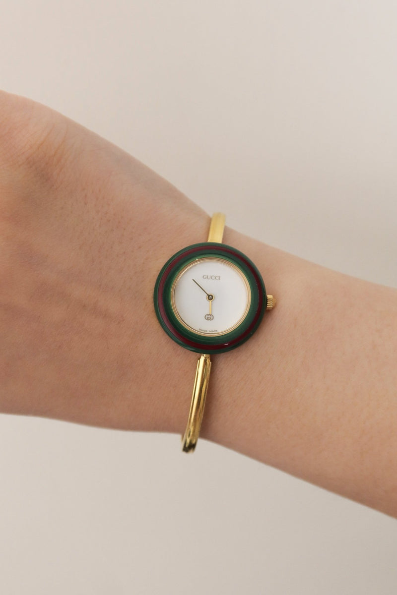 Vintage gucci watch with bezels new arrivals