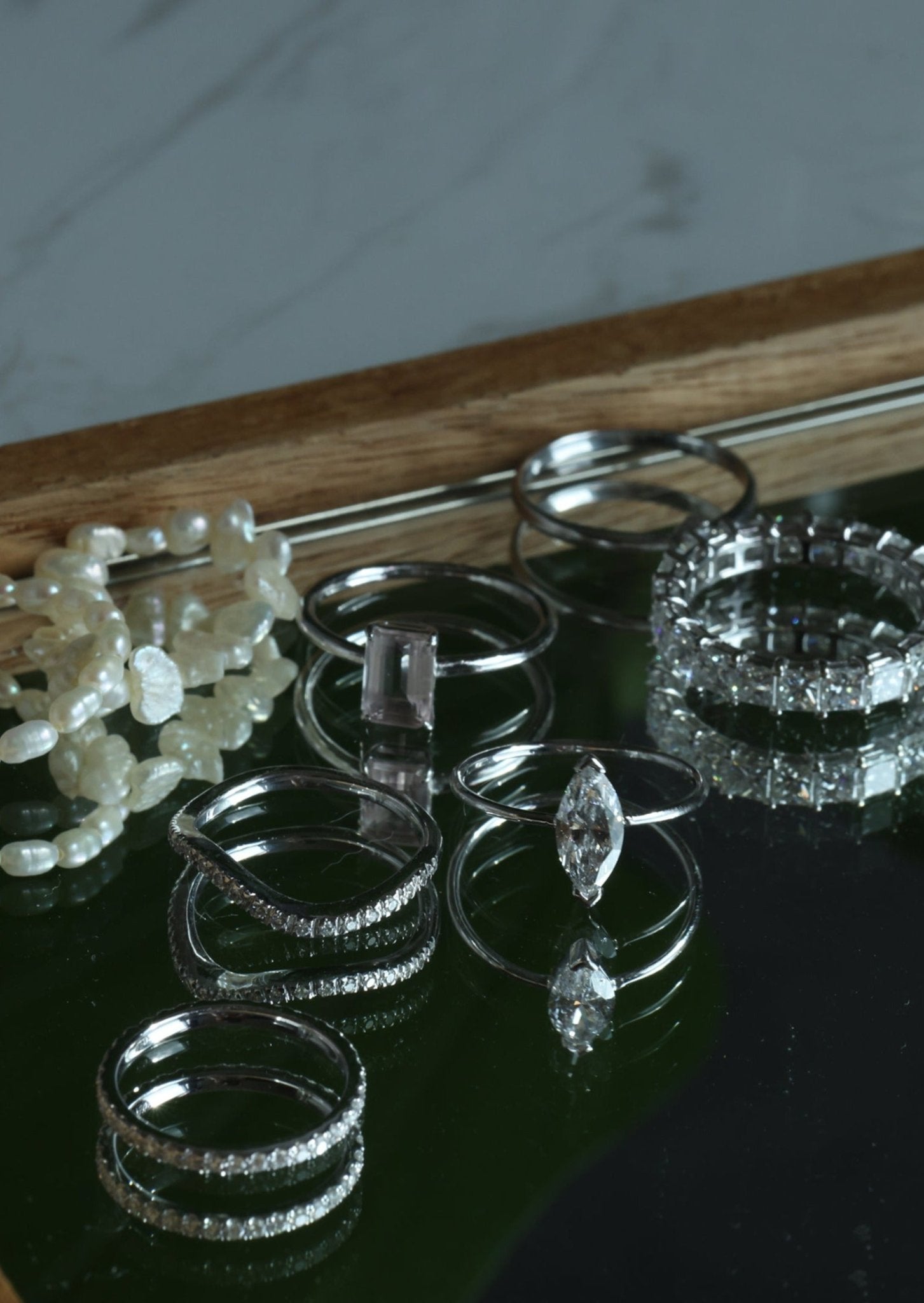 Wavy Diamond Ring - SIA Jewelry