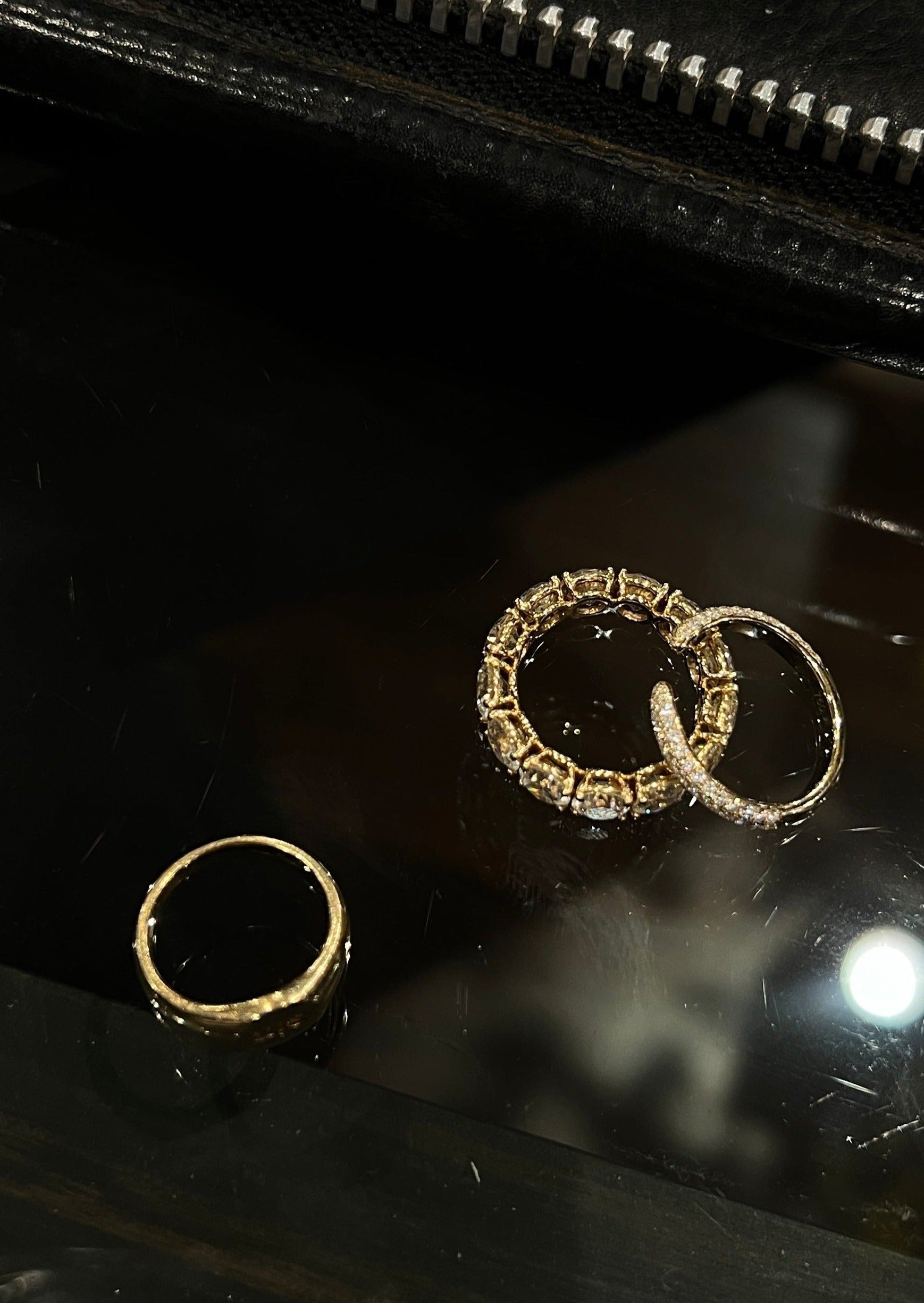 Aura Diamond Open Ring