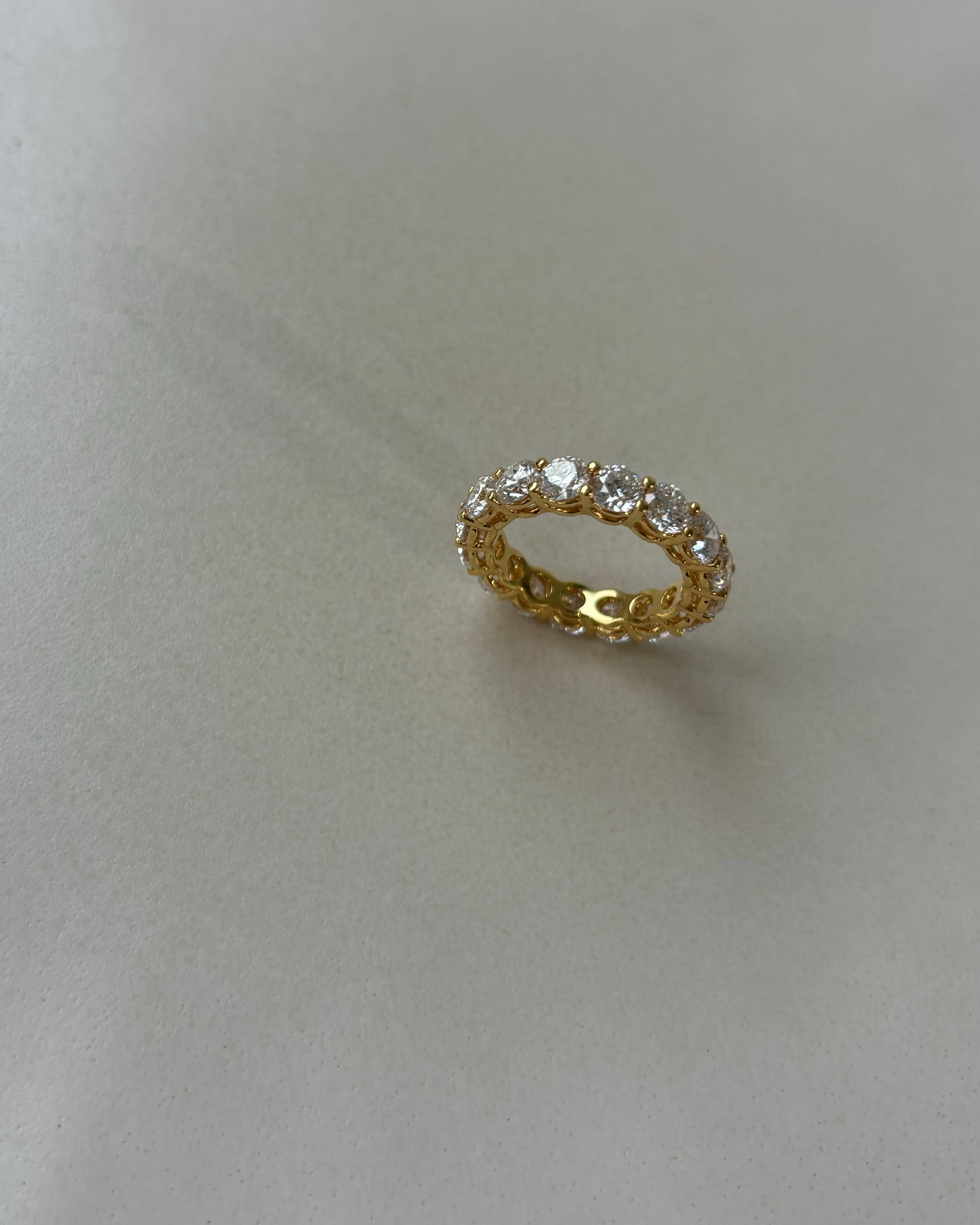 Round Brilliant Diamond Eternity Ring - 0.10ct each