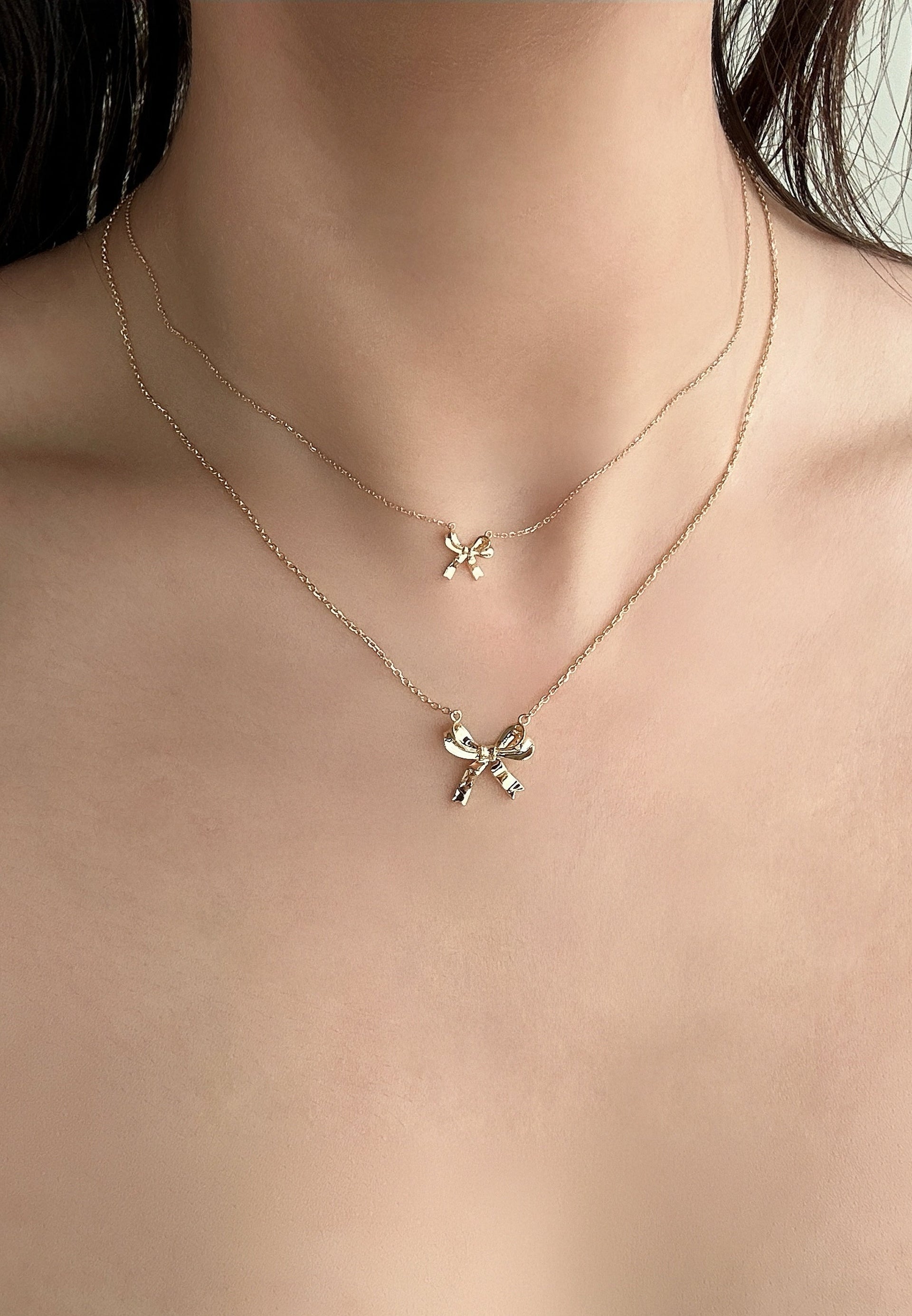 Mini Audrey Ribbon Necklace - SIA Jewelry