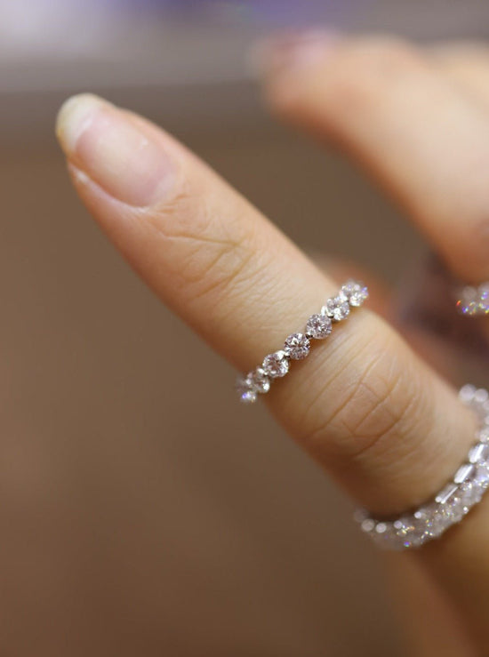 Ballet Diamond Eternity Ring - SIA Jewelry