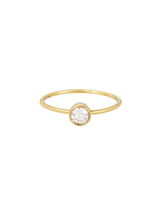 Bezel Diamond Ring - SIA Jewelry