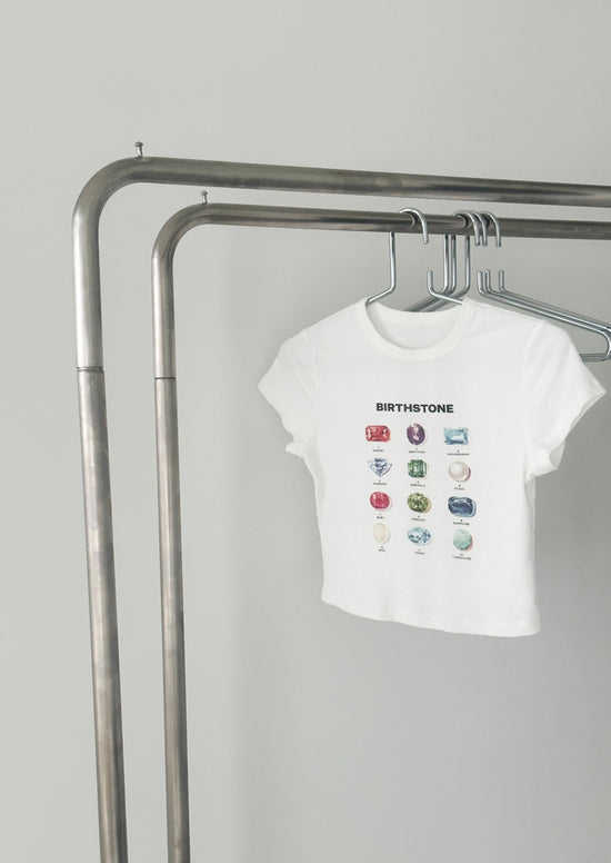 Birthstone Baby T shirt - SIA Jewelry