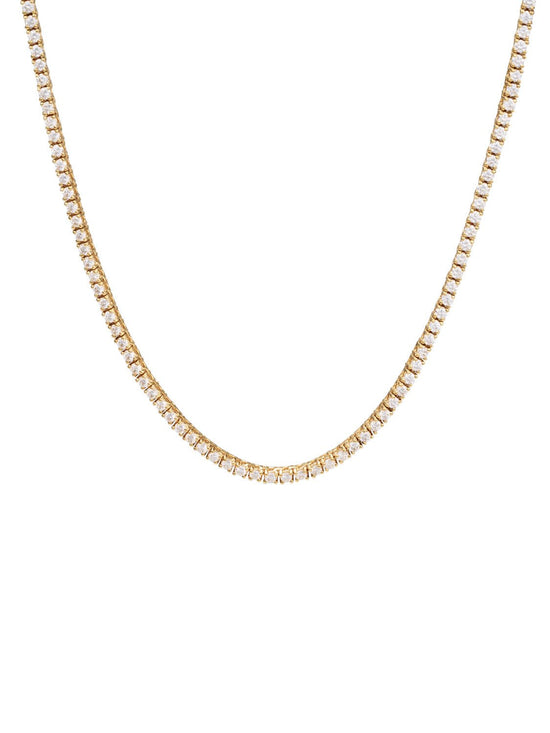 Classic Diamond Tennis Necklace - SIA Jewelry