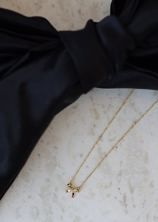 Mini Audrey Ribbon Necklace - SIA Jewelry