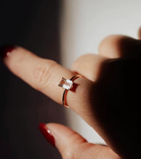 Morganite Pink Ring - SIA Jewelry