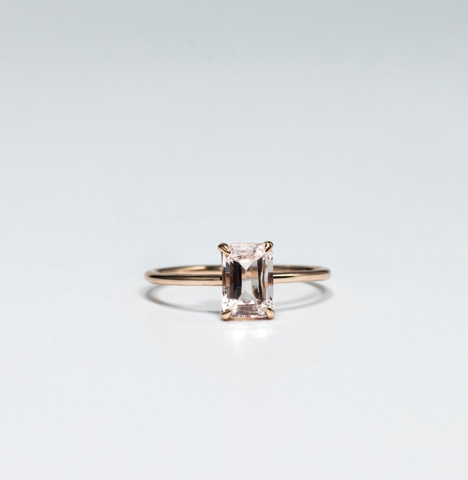 Morganite Pink Ring - SIA Jewelry