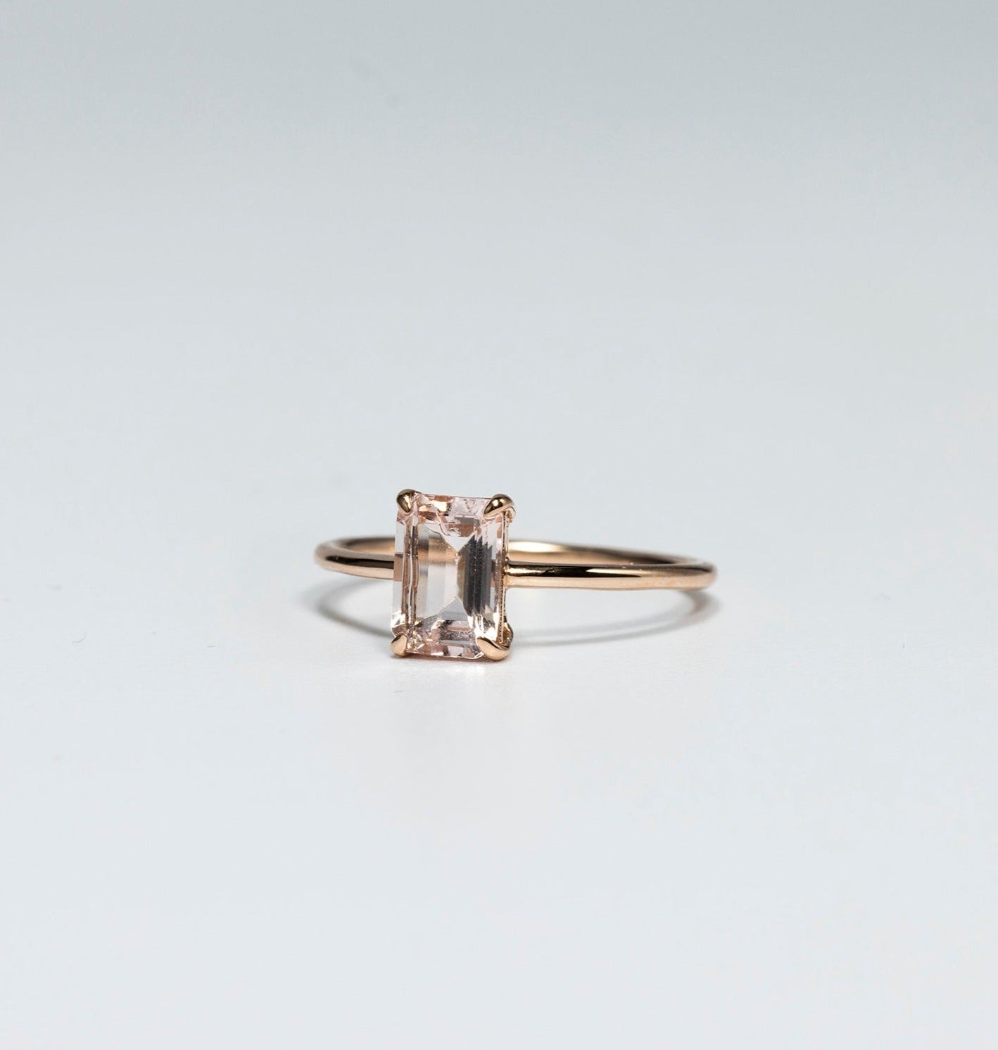 Morganite Pink Ring - SIA Jewelry
