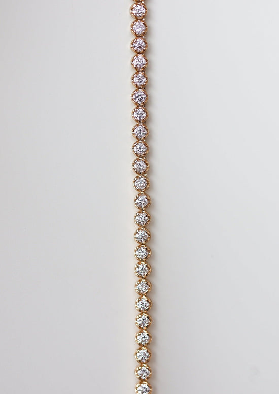 Natasha Tennis Diamond Necklace - SIA Jewelry