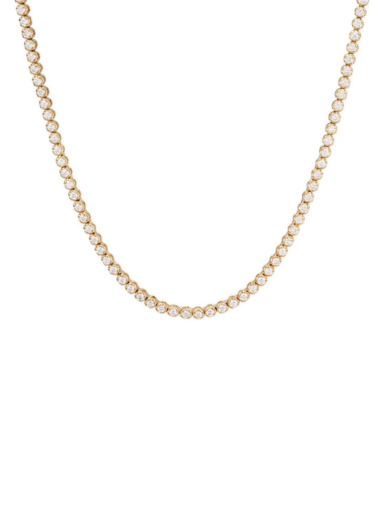 Petite Nadia Diamond Tennis Necklace - SIA Jewelry