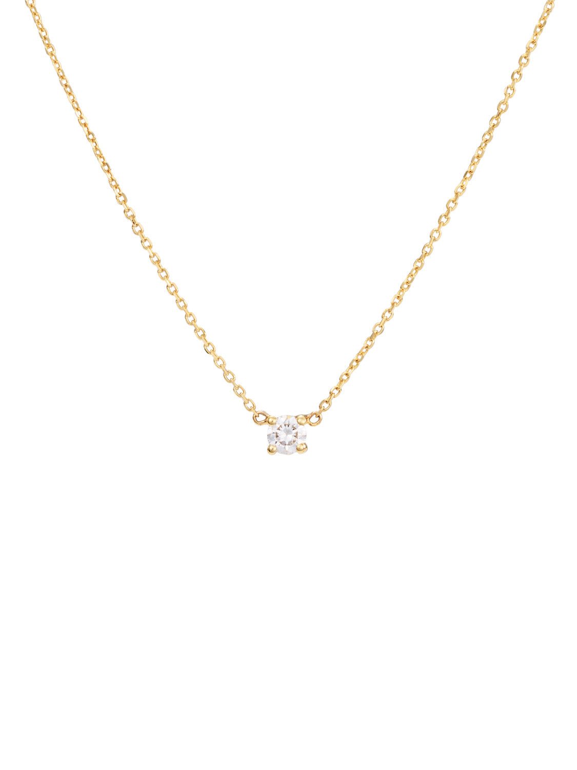 Solitaire Diamond Necklace - SIA Jewelry