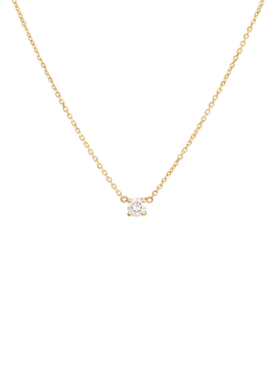 Solitaire Diamond Necklace - SIA Jewelry
