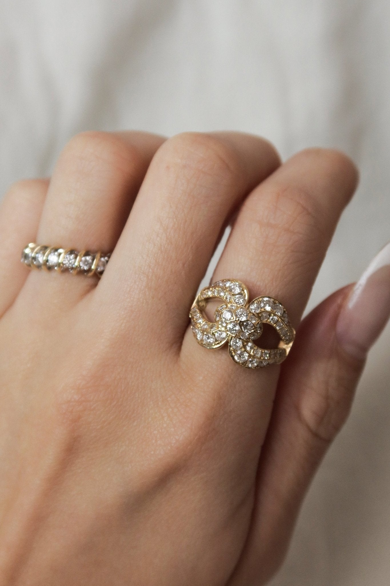 Vintage Hoka Diamond Ring - SIA Jewelry